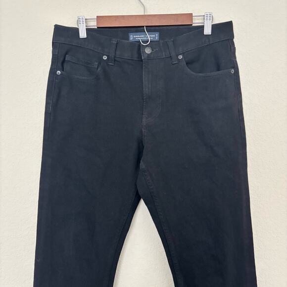 Everlane Uniform Black Straight Men’s Jeans 33x32 Classic Fit 4-Way Stretch - Picture 2 of 11